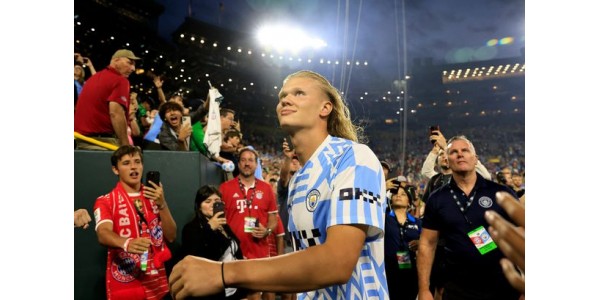 Erling Håland ha un piccolo gruppo di fedeli fan